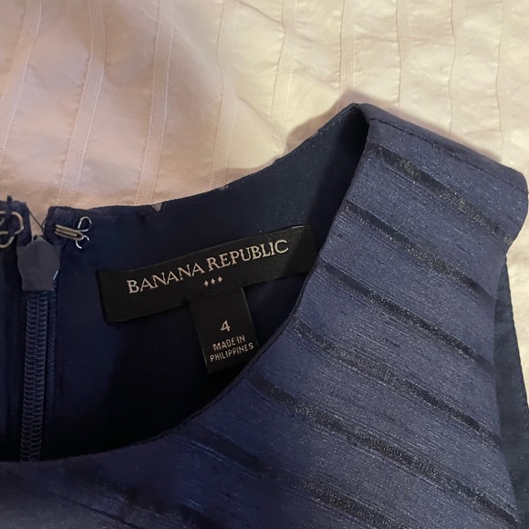 Banana Republic Navy Blue Dress (Medium) - Picture 4 of 7
